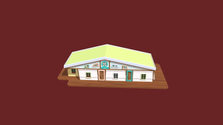 Hobbit School 3D Model