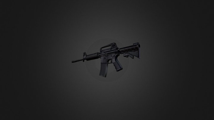 M4A1 3D Model