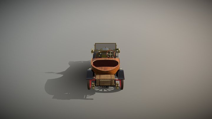 Chitty Chitty Bang Bang 3D Model