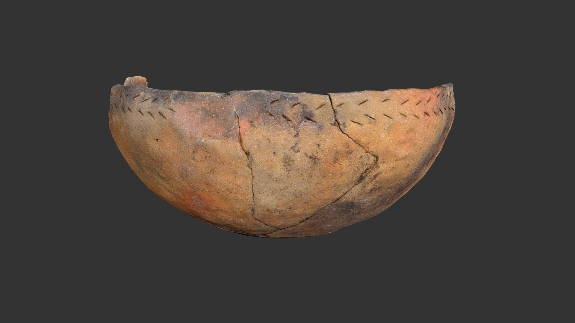 Pisgah Roughly Smoothed Bowl (2241p2172)