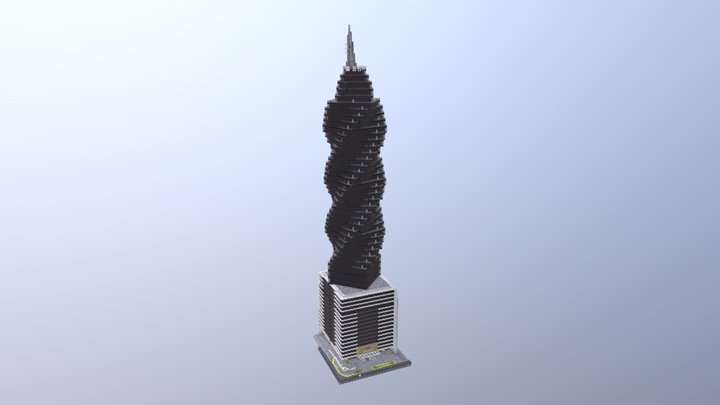 Minecraft F&F Tower Panama 3D Model