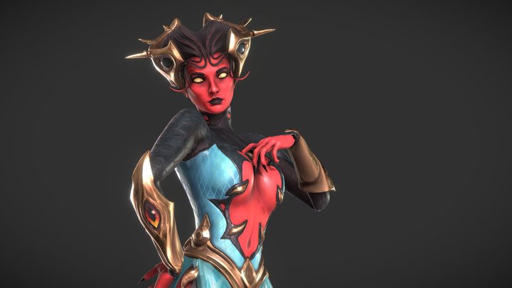 Red Viper 3D Model