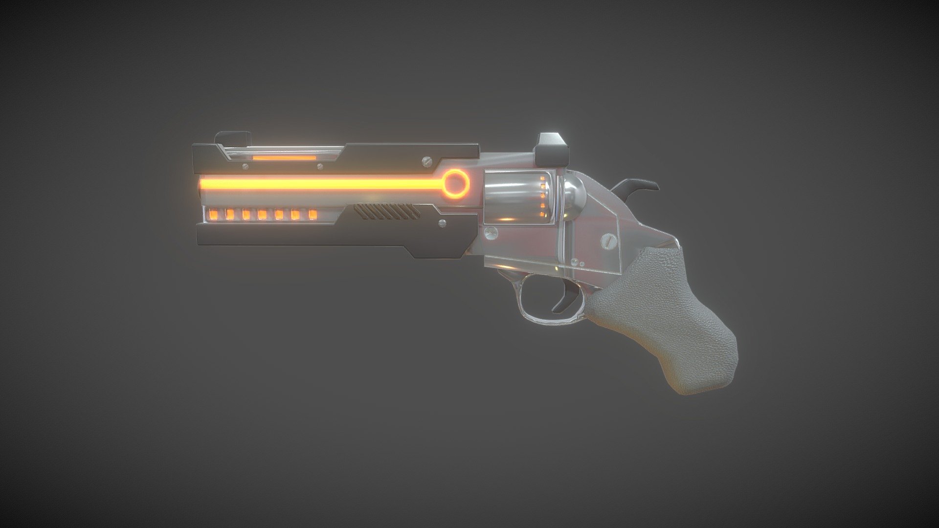 Sci-Fi Revolver - 3D model by cameronmakoid (@cammakoid) [1c4f10f ...