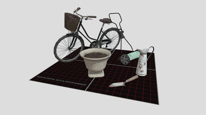 DAE 5 Finished props - Grandma's house 3D Model