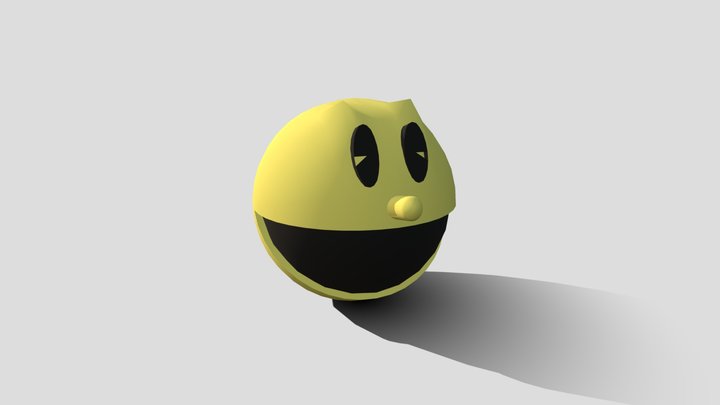 Cursed_Pacman 3D Model