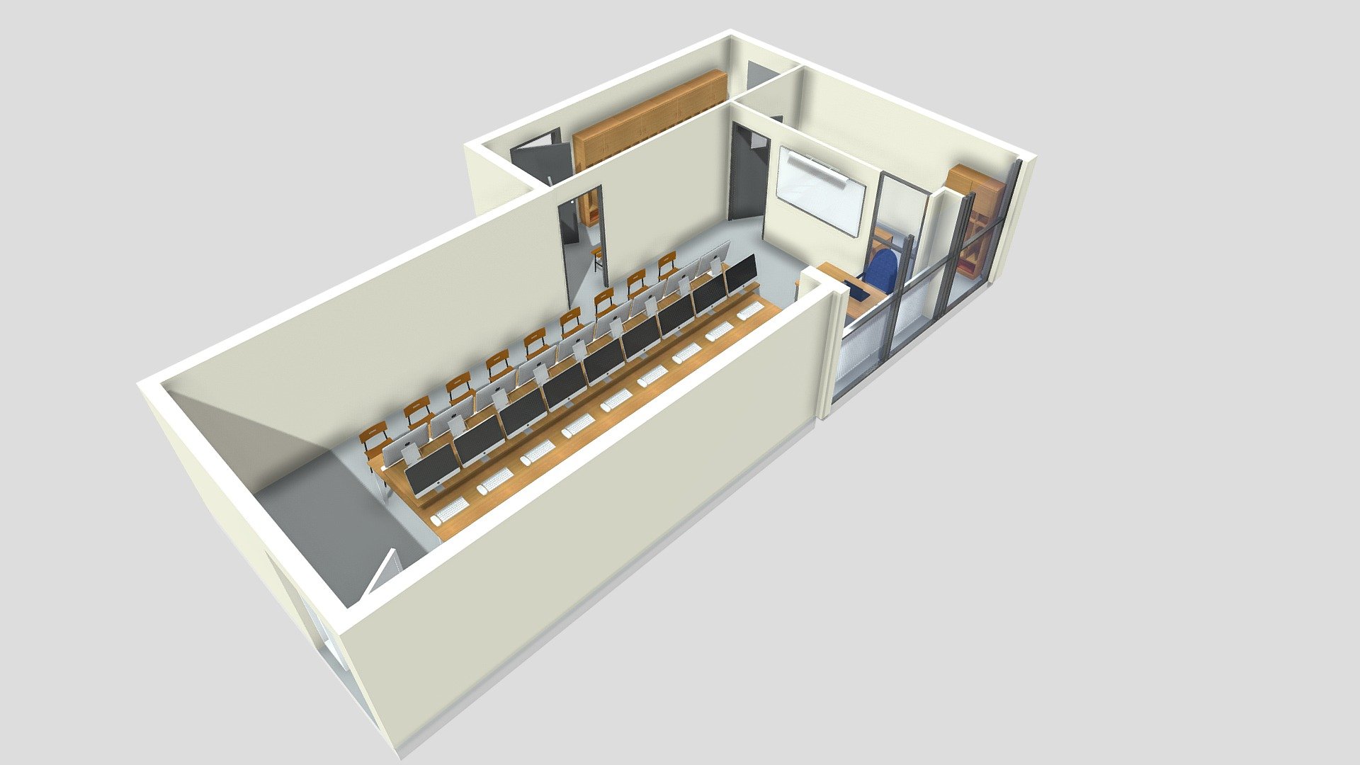 Aménagement salle de cours Afpa de Meudon - V2