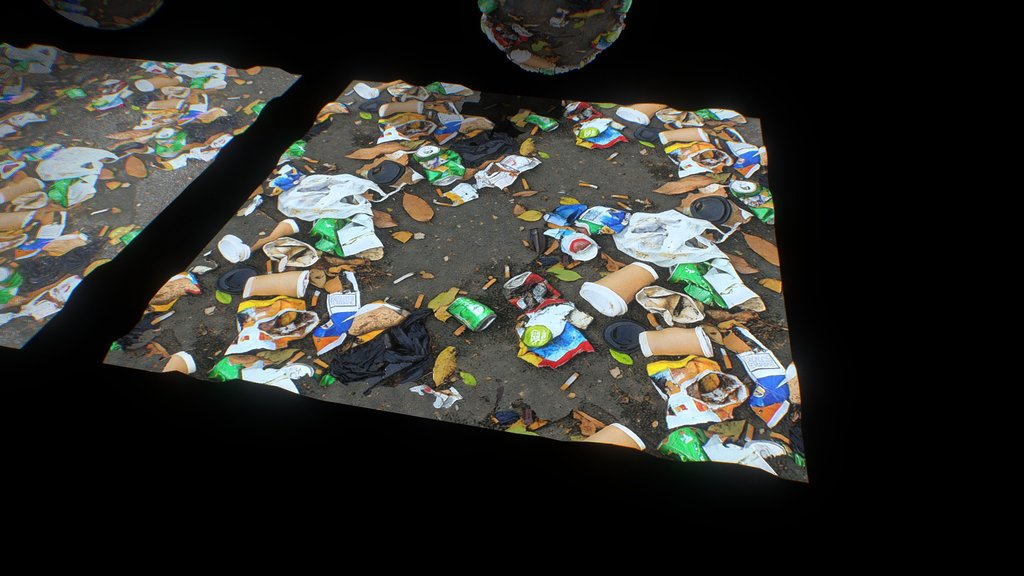 Seamless Trash material