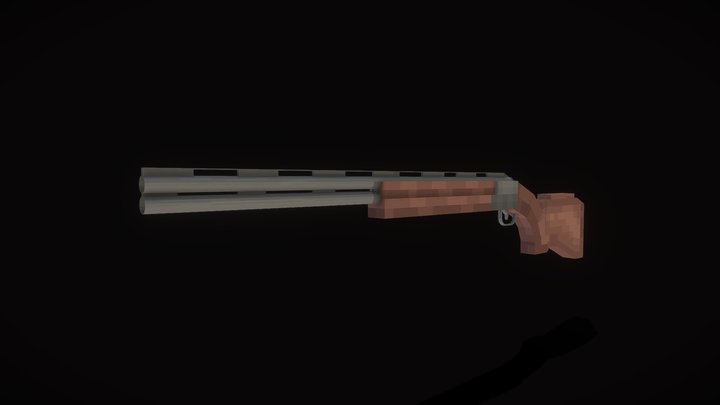 Olympia Shotgun 3D Model
