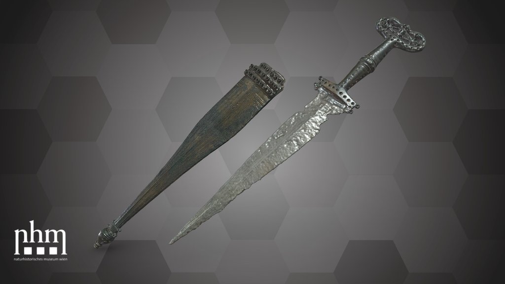 Antenna Dagger and Sheath (NHMW-PRAE-24.048)