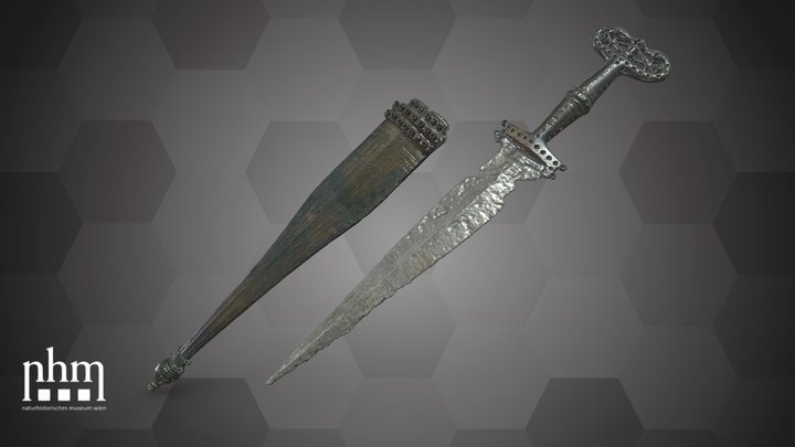 Antenna Dagger and Sheath (NHMW-PRAE-24.048) – Free 3D Model STL