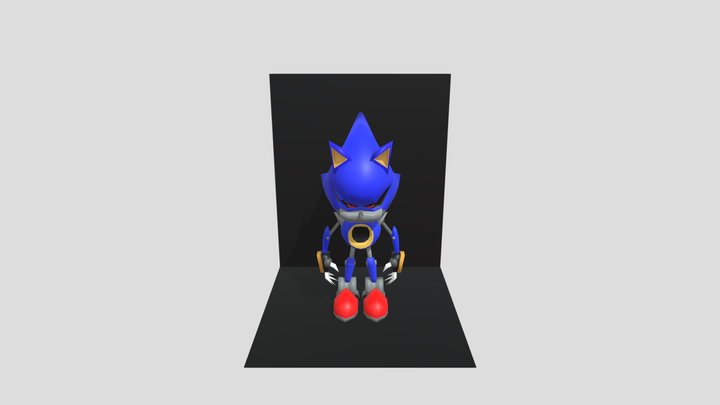 Metal Sonic 3D Model