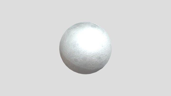 Moon_2K 3D Model