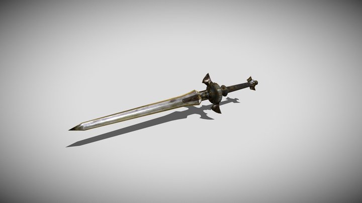 Sword texture 3D Model