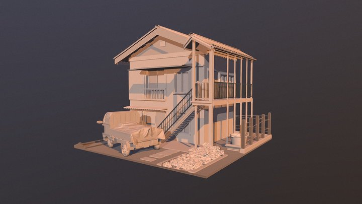 Assez loin 3D Model