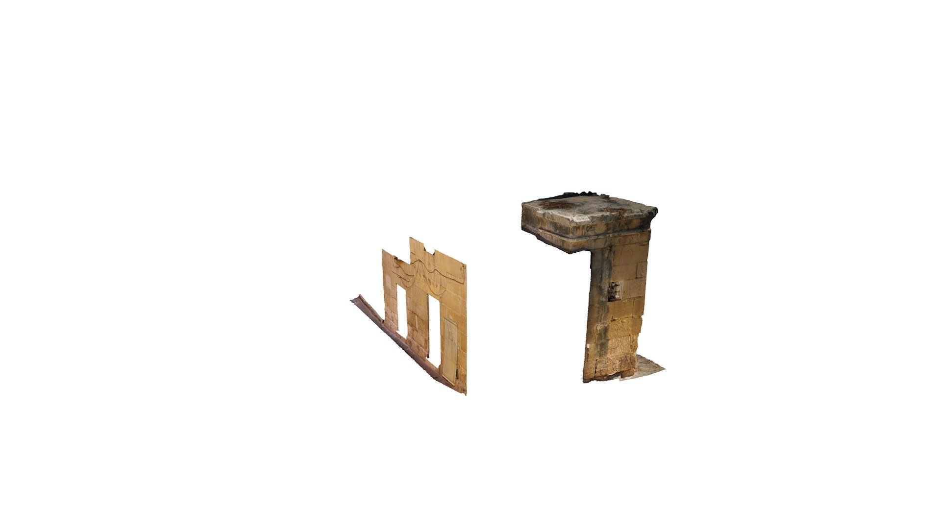 Punic Building in situ (Houel view) - 3D model by Marco Mion (@ocramion ...