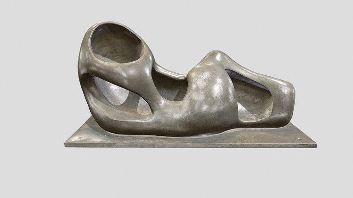 Henry Moore: Reclining Figure, 1953/54 3D Model