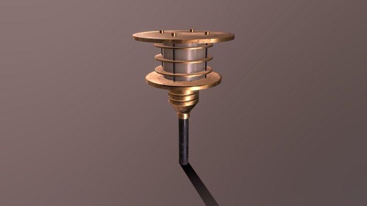 Prey Ground Lamp 3D Model