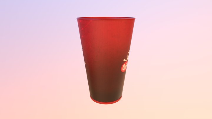 Copo Cinema Sem Selo 3D Model