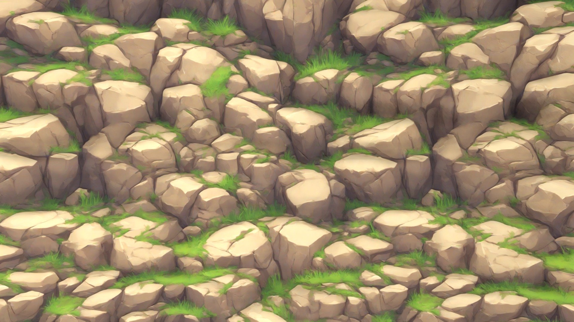 Stylized Rock Seamless Texture - Buy Royalty Free 3D model by zames1992 ...