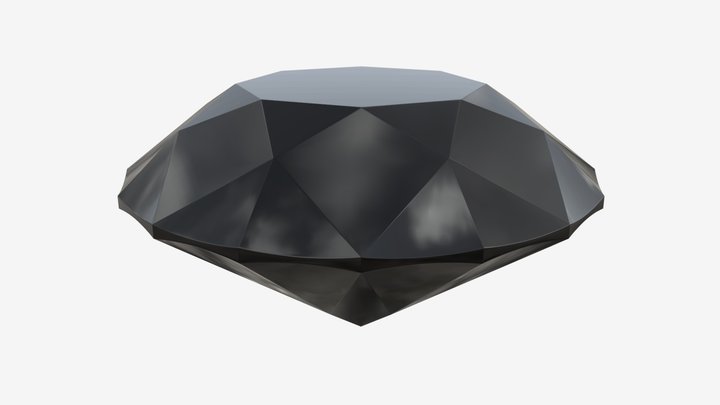 Black diamond 3D Model