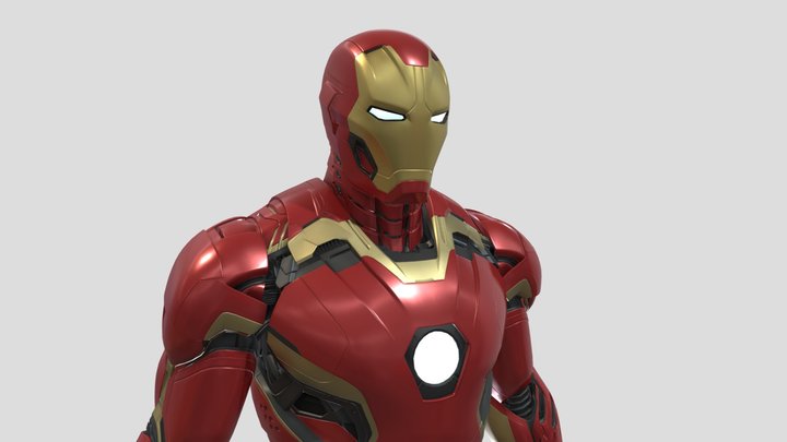 Ironman mark 45 3D Model