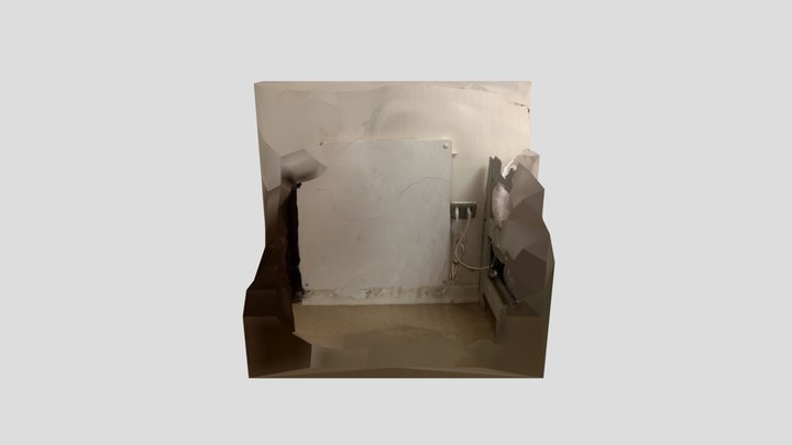 calefactor de pared 3D Model