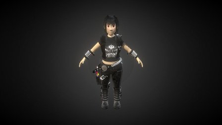 Sarah 3D Model