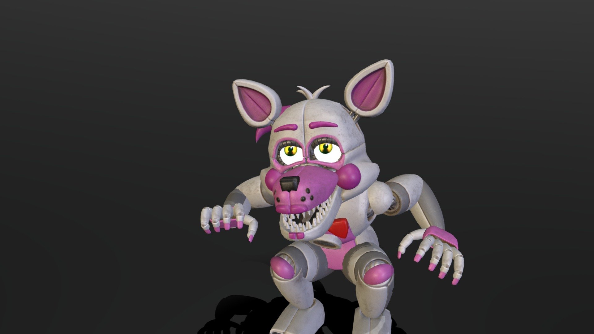 Funtime Foxy Download Free 3d Model By Ultmateslayer Funkinboombox 1c5bab5 Sketchfab 4574