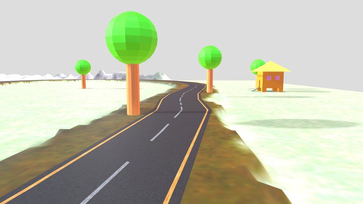 Scene Terrain – Free 3D Model STL