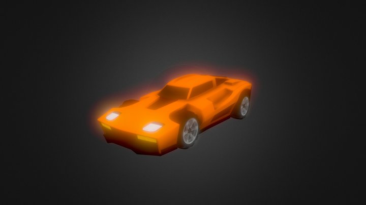 Rocket League Car - Breakout 3D Model