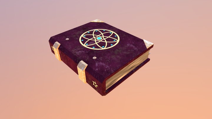 Book Powerup 3D Model