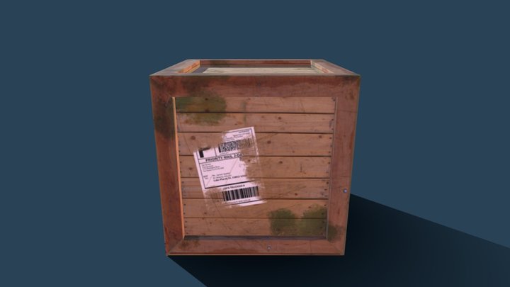 Crate Test 3D Model