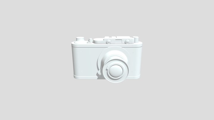 Old School Camera 3D Model