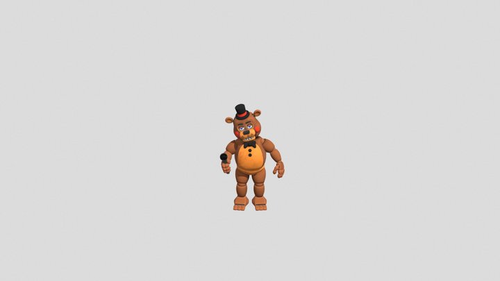 Fnaf-ar-toy-freddy-animations 3D Model