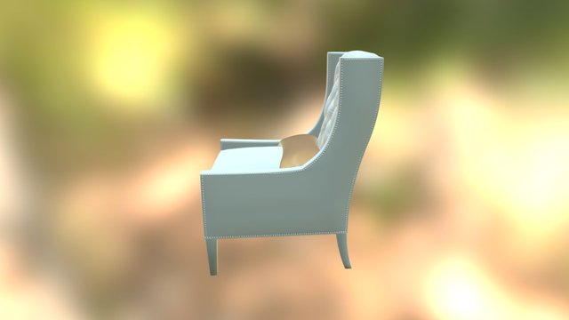 Arm Sofa 1 3D Model