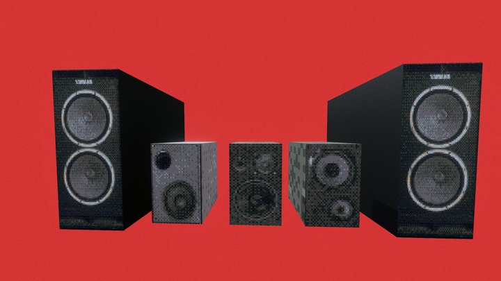 PSX - Sound System 3D Model