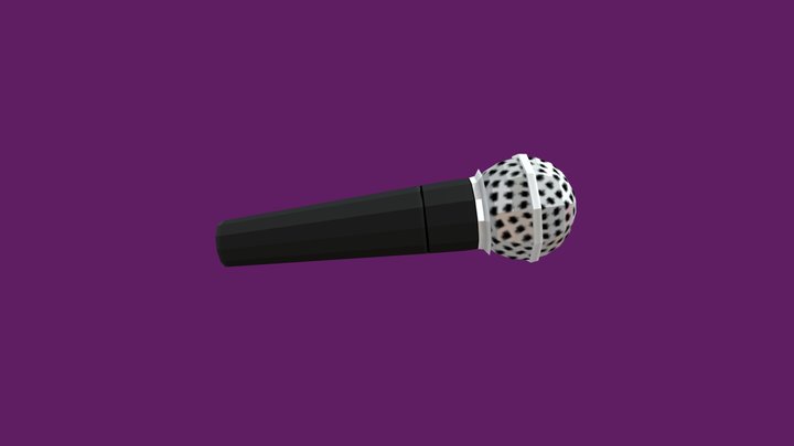 Microphone 3D Model