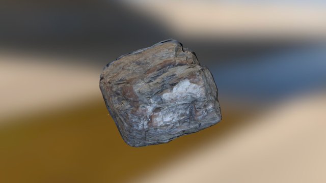 Rock with Alpha 3D Model