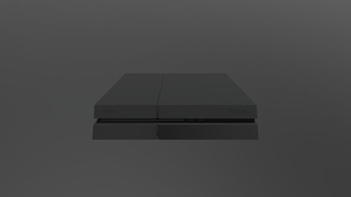 Modelo PS4 3D Model