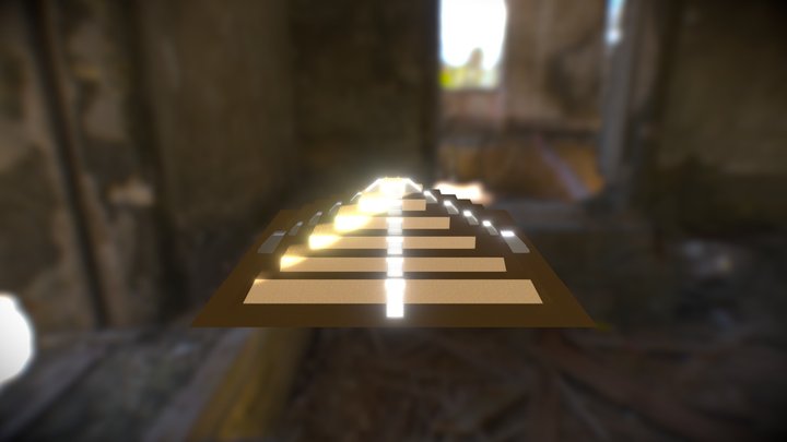 Ziggurat 3D Model