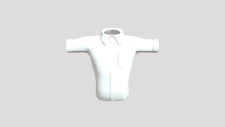 nycfashion Shirt male shortsleeve 3D Model