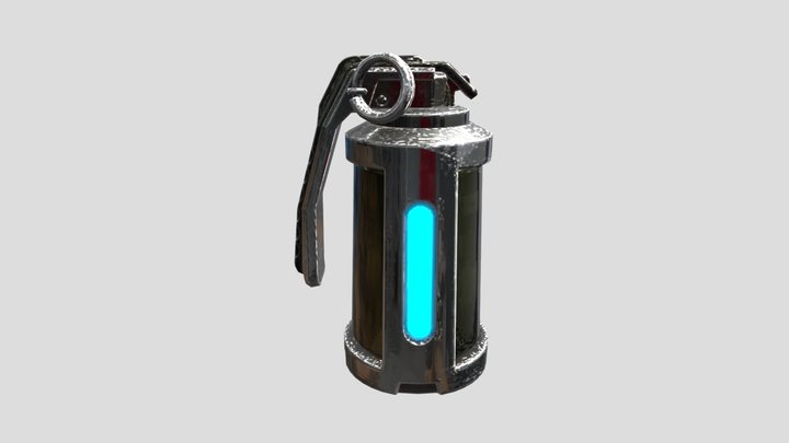 Grenade - Fortnite (UEFN Ready) 3D Model