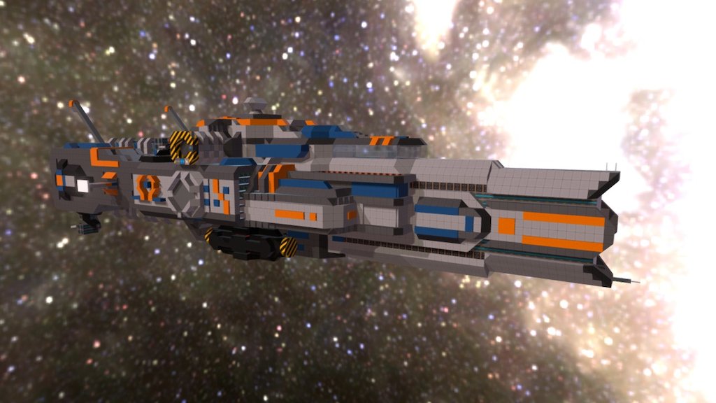 DC- Starfreighter - 3D model by NITRON [1c62256] - Sketchfab