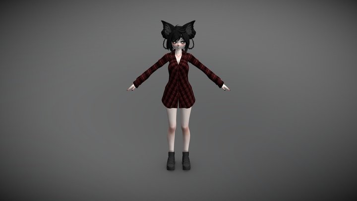 TDA Jazmin (OC) 3D Model