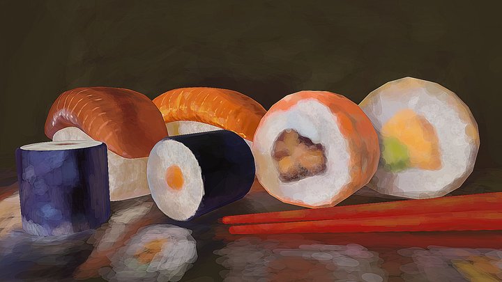 Sushis 3D Model