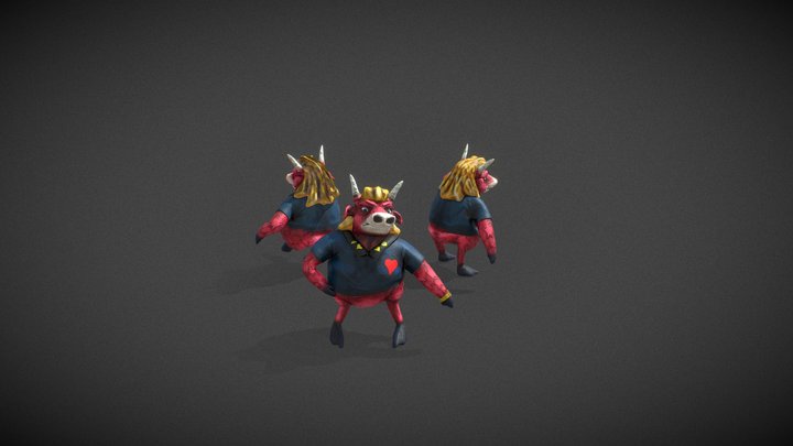 Leonard Entrega Final Creación de personajes. 3D Model