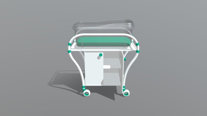 Crib-Cupboard 3D Model