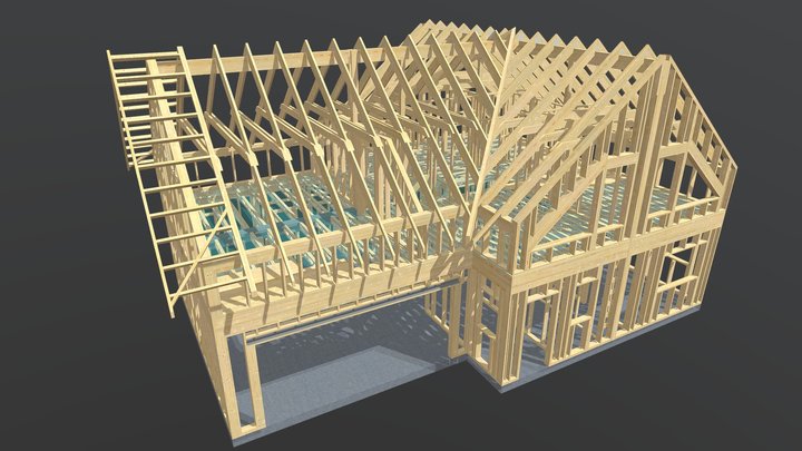 Engineering Structure 3D Model