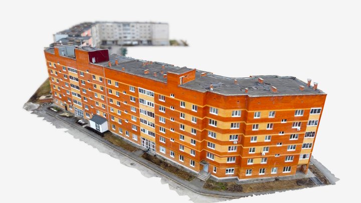 residential complex in Russia 3D Model