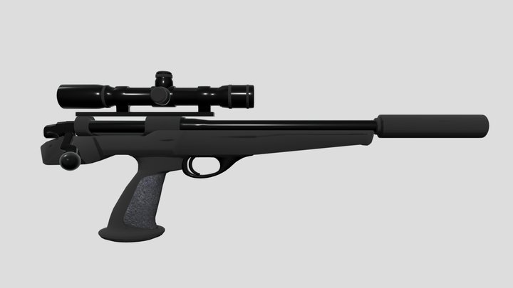 Remington XP100 3D Model